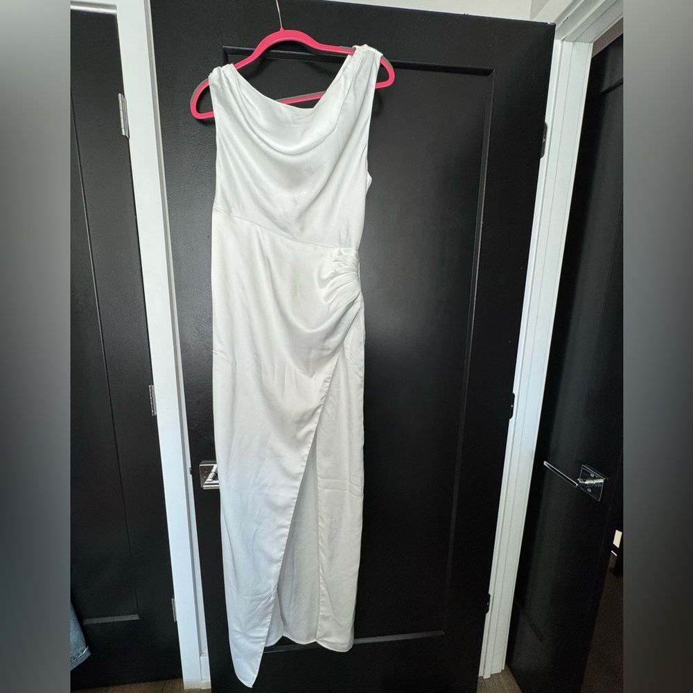 NWT - Show Me Your MuMu - Jodie - Ivory Luxe Satin